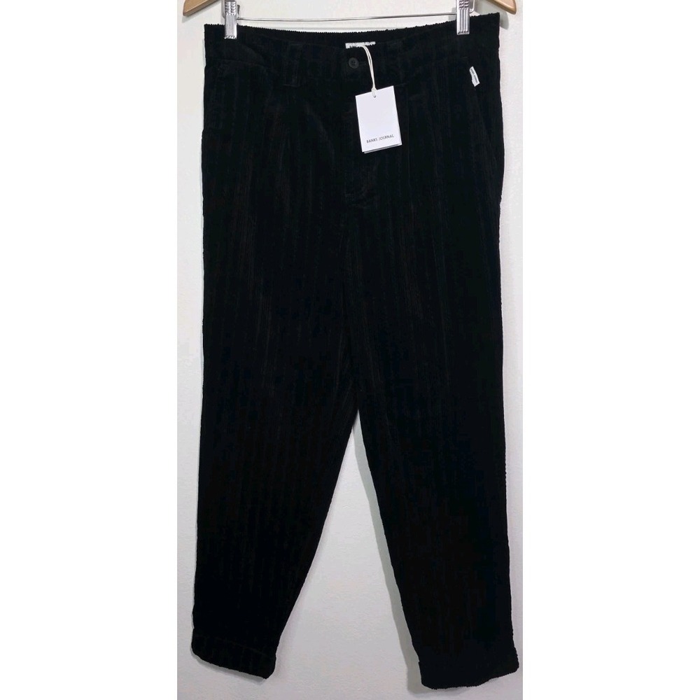 NEW Banks Journal Mens Corduroy Pants 30 Straight Tapered‎ Fit State 80s Preppy